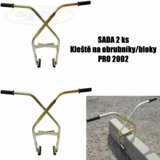 Sada 2ks kleští na obrubníky P"RO 2002